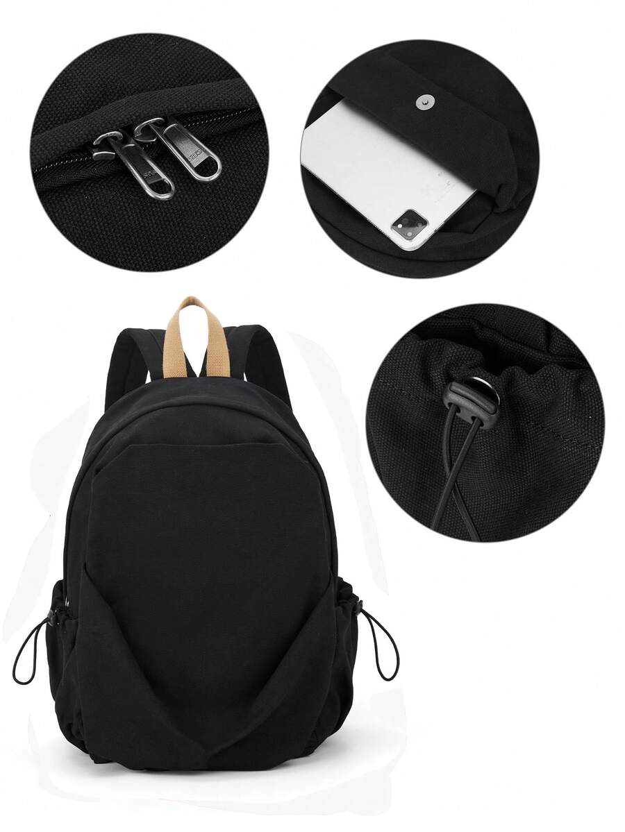 Trường học Du lịch Giải trí Ba lô Đối với Con trai Và Cô gái , Dung lượng lớn Trường học Không thấm nước Thích hợp Trẻ em Túi , Dễ thương Nhẹ Du lịch xách tay Túi Đối với Trường học Con trai Và Cô gái Ba lô Đối với , Làm việc , Đi du lịch - màu đen - Xem 1