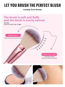 1pc Multifunctional Waterproof Toiletry Zipper Bag+17pcs/Set Makeup Brushes,Makeup,Cheap,Room Decor,Vanity,Travel,Bedroom,Makeup Accessories,Puff,Makeup Blender,Powder Puff,Makeup Sponge,Cheap,Stocking Stuffers,Makeup,Makeup Tools,Cheap Stuff,Gifts,Gifts For Women,Christmas Gifts,Giveaways,Travel,Cheap Stuff,Travel Essential - Multicolor - View 5