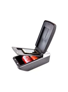Armrest Elbow Universal Center Console Cup Holder. Vmingo - Red - View 4