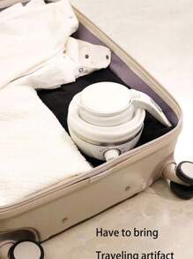 3秒快速加熱,德國進口100%矽膠戶外旅行可折疊熱水壺,家用攜帶皆方便的高溫耐用矽膠電熱水壺,時尚高品質電動旅行熱水壺