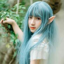 2pairs Elf Ears For Cosplay, Anime Party Costume, Christmas Party, Vampire Fairy Dress-Up Halloween
