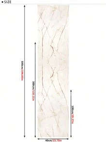 1 件大理石裂缝翻新贴纸，用于家居装饰，可移除自粘墙纸，用于橱柜、桌子、椅子、房间背景，翻新贴纸剥离墙板、墙纸、壁纸、春季装饰品让您的家焕然一新，拉玛装饰贴纸 - 彩色 - 查看 10