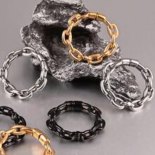 1入組4mm新鏈子耳釘懸掛器擴張器穿孔耳環不鏽鋼男女時尚珠寶禮物