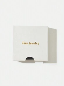 GAGAFEEL 1 Peça Colar Simples E Fashionable De Prata S925 Com Diamante Único De Pedra Cz, Acessório De Presente Para Mulheres
