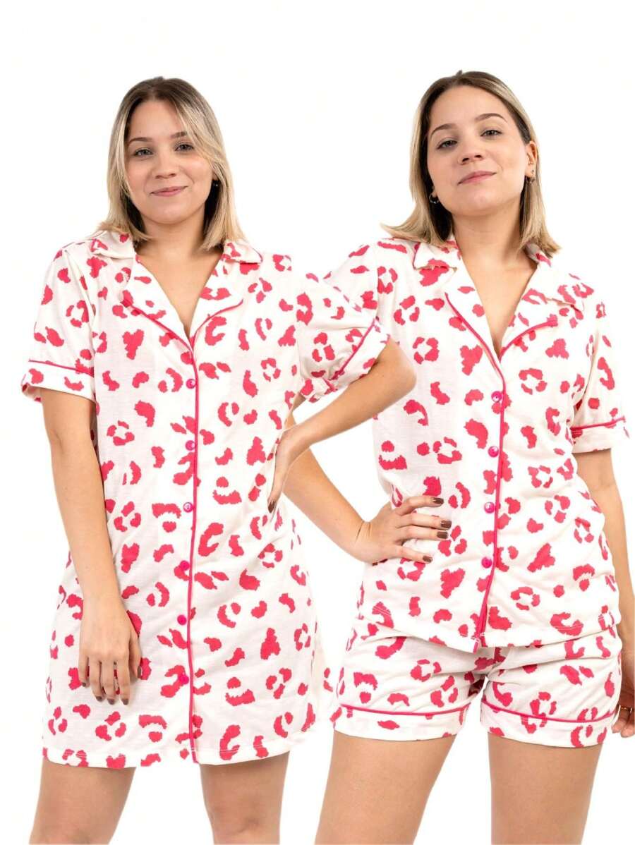 Maternity Sleepwear - 卡其色 - 查看 1