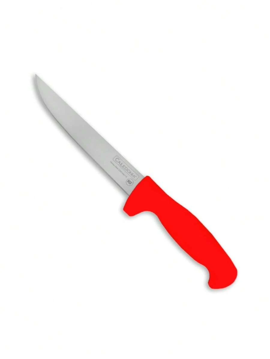 Straight Boning Knife, High-End Steel Blade, 8 Inch, CADER-8R - Red - View 1