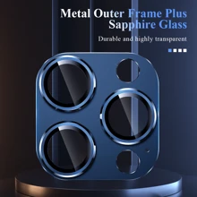 2pcs Camera Lens Protector Stickers, Blue (Original Color), HD Quality, Anti-Drop, Anti-Scratch, Compatible With Apple 11/12/13/14/15/16/16 Plus/16 Pro/16 Pro Max/17/17 Air/17 Pro/17 Pro Max Series