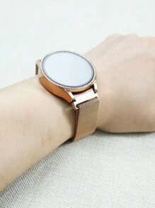 Set combinado de 2 en 1 de pulsera y carcasa compatible con Samsung Galaxy Watch 4, 5, 6 y 7 de 40/44MM. Pulsera de estilo milanés casual y de negocios, con carcasa de alambre trenzado de acero inoxidable y cierre magnético. Carcasa integrada anti-caída y resistente a arañazos de PC y cristal templado, compatible con Samsung Galaxy Watch 40/44MM. Pulsera y carcasa de moda y fácil de usar para mujeres.