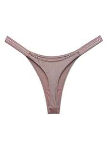 Pink Tape Side Thong - Pink - View 3