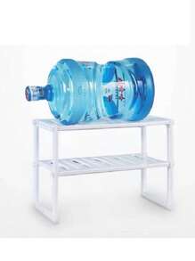 1 pieza ampliable fregadero estante Estante , ajustable cocina Organizador - Blanco - Ver 6