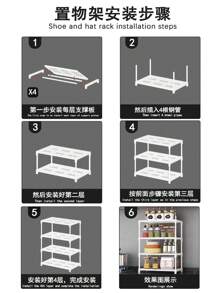 Double Layer Countertop Organizer,Pantry Spice Holder,Kitchen Storage Shelves,Cabinet Spice Organizer For Cabinets Tableware Spices Dishes