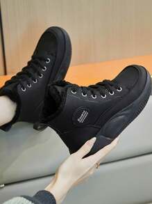 Botas Deportivas De Moda - Negro - Ver 6