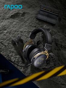 Rapoo 雷柏 Vh800 紅白 Rgb Enc Bt 2.4g 無線耳機帶麥克風,全覆蓋,包耳式設計,寬度可調,適合商務和手機使用。具有高清通話質量、可折疊大耳罩、hifi 重低音和長電池續航時間。無線耳機愛好者的廉價且方便的禮物選擇。 - 紅白色 - 查看 2