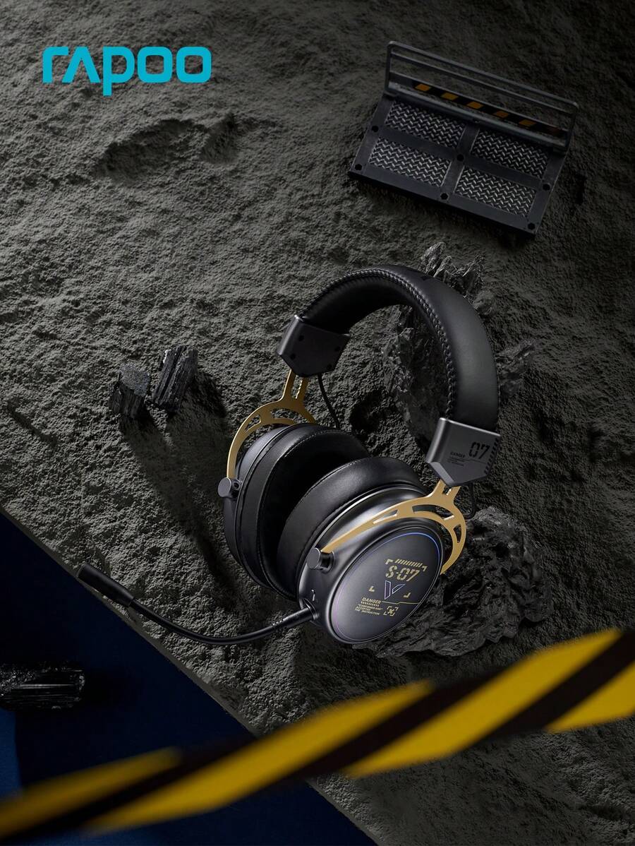 Rapoo 雷柏 Vh800 紅白 Rgb Enc Bt 2.4g 無線耳機帶麥克風,全覆蓋,包耳式設計,寬度可調,適合商務和手機使用。具有高清通話質量、可折疊大耳罩、hifi 重低音和長電池續航時間。無線耳機愛好者的廉價且方便的禮物選擇。