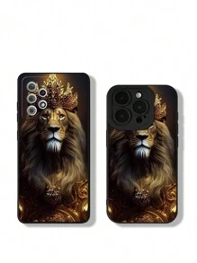 厚款防摔森林之王印花手機殼,適用於iphone、華為、三星、小米