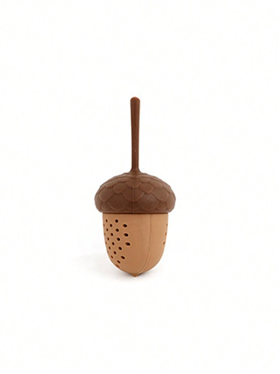 Dụng cụ lọc trà mini Acorn, dụng cụ pha trà bằng silicon, bộ lọc trà hình nón thông - Nhiều màu - Xem 1
