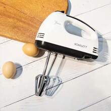 Portable Electric Mixer With 7 Speed Regulation White - White - View 7