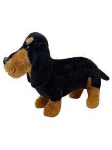 Cute Dachshund Plush Toy - Multicolor - View 1