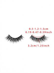 假睫毛 睫毛簇 自然睫毛面膜 睫毛延长 貂毛 纤细 假睫毛 蓬松猫咪簇 睡眠延长 睫毛卷翘 丝绸黑色条 3D 单根睡眠胶 磁性条 假长款 漫画短款 D 包 带子 最佳仿睫毛 毫米 粘合剂 动漫 自粘眼 纤细 大号透明假睫毛 扇形纤维 化妆 半长 轻盈 睫毛套装 万圣节 预制 可重复使用 25毫米 散装 易用 无俄罗斯底色 颜色 液体 自然 20毫米 亚洲美妆 浓密 批发 惊艳 更好 - 眼尾拉長款 - 查看 8