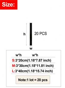 Colorful Life 20 件极简主义线条亚克力镜面墙贴，矩形 3D 自粘墙贴，适合客厅、卧室、四季使用的家居装饰