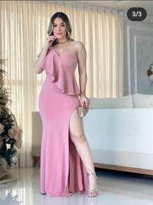 Women Dresses - Pink - View 2
