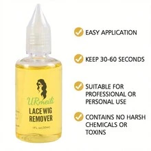 假髮防水蕾絲前假髮膠,假髮膠/假髮除膠劑/髮蠟棒