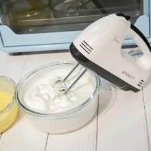 Portable Electric Mixer With 7 Speed Regulation White - White - View 9