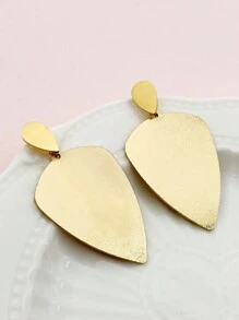 1入歐美復古高級不鏽鋼水滴形吊墜耳環,適合作為假期聚會、約會、旅遊等場合的禮物