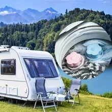 5PCS Washing Machine Filter Mesh Bag Cleaning Ball Bag Washing Machine Collector -, Dirty Fiber Collector, Filter Laundry Ball Tray - Multicolor - View 6