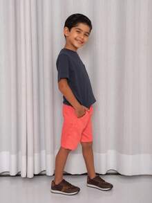 Boys Jeans - Coral Pink - View 2