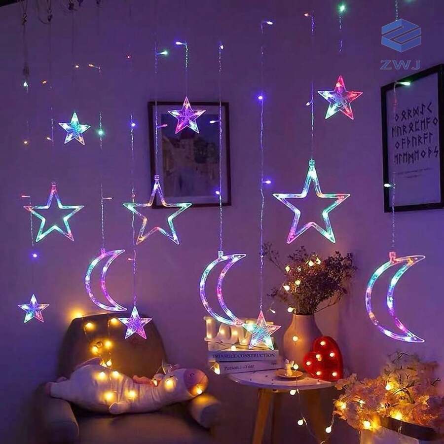 guia de luces led para decoracion de cuarto, exteriores de casa, etc... (la guía es de 5 metros y medio ) - Multicolor - Ver 1