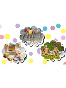 10 張汽車巴士挖掘機發光臨時紋身,防水假紋身玩具,兒童女孩男孩生日派對禮品用品派對配件,發光派對用品禮品,臉部紋身貼紙 - 彩色 - 查看 3