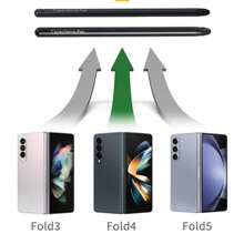 Compatible With Samsung Fold5 Capacitive Pen Box/Samsung Z Fold4 Foldable Screen Mobile Phone Stylus Storage Box/Z Fold3 Capacitive Pen Pull Box/High-End Unisex Samsung Touch Pen Case - White - View 5