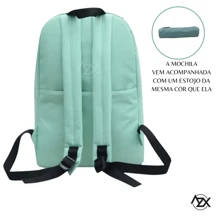 Women Fashion Backpacks - 灰色 - 查看 4