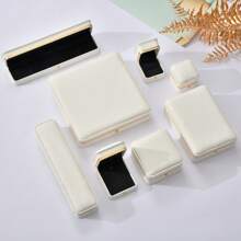 1pc High-grade Leather Ring Box Pendant Box Bracelet Box Necklace Box For Jewelry Packaging