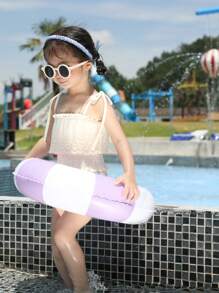 1只紫色簡約風格游泳圈 - 紫色 - 查看 1
