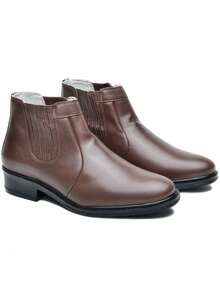 Men Boots - 咖啡棕 - 查看 3
