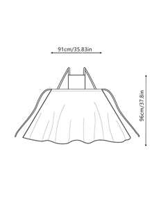 紅白相間格子圍裙一條,現代簡約的褶邊設計,配有雙口袋領帶式保護服,適用於家庭使用/廚房烘焙/野外露營/花店書店/餐廳咖啡館等工作場合