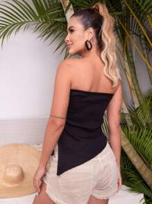 Women Blouses - Black - View 2