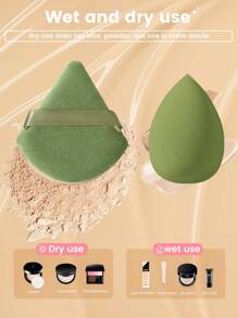 5PCS Makeup Sponge,+2PCS Makeup Puff Set Soft Triangle Powder Mineral Puff For Face Makeup,Suitable For Cream & Powder Concealer, Loose Powder Makeup Applicator, Beauty Gift Set,Makeup,Cheap,Room Decor,Vanity,Travel,Bedroom,Makeup Accessories,Puff,Makeup Blender,Powder Puff,Makeup Sponge