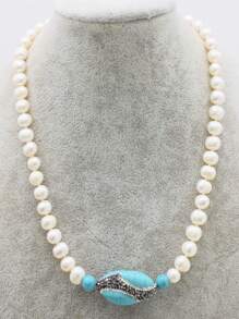 Nước mát Trân châu Trắng Tròn Dây chuyền - Khoai tây - Xem 1