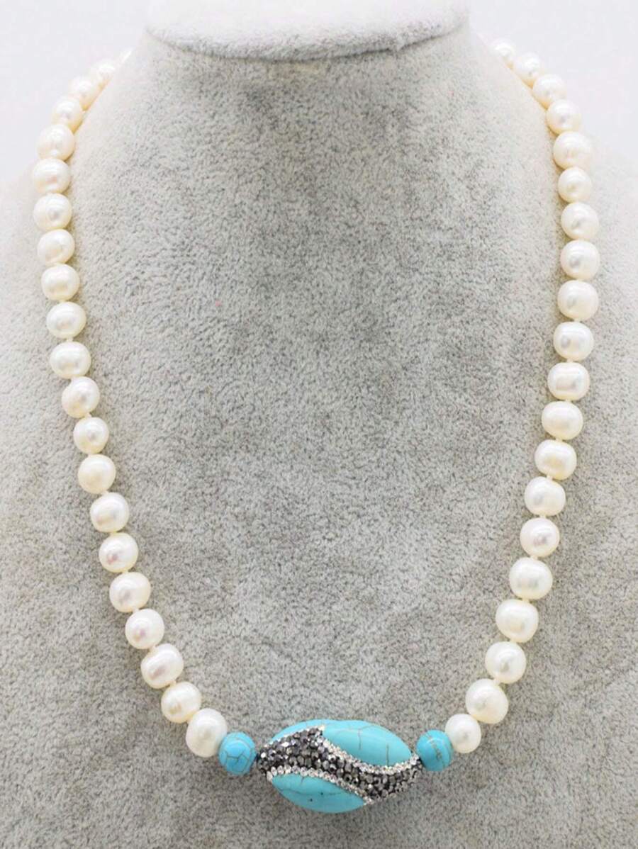 Nước mát Trân châu Trắng Tròn Dây chuyền - Khoai tây - Xem 1