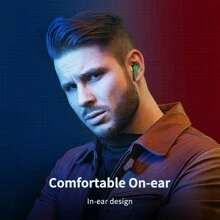 Recci新款w48無線耳塞,時尚設計,搭配rde清涼呼吸燈,非常適合遊戲和聽音樂,兩種模式切換,運動降噪耳塞。聖誕節/感恩節送給朋友的最佳禮物