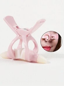 1pc Nose Lifter & Reshaper 3d Beauty Nose Up Clip With Heightened Bridge And Narrowed Nostrils Design - Pink - View 1