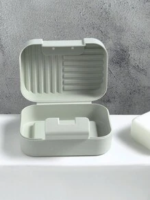 1 pieza Caja de jabón de plástico