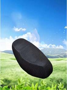 Motorcycle seat cover - Black - View 7