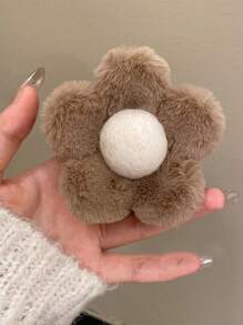 3 件装花形发夹可爱爪夹发夹发夹发钳发夹发夹接发夹 - 彩色 - 查看 5