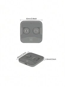 Carplay Usb Ai Box 無線汽車適配器轉接器聯網盒usb/type-c接口 - 銀色 - 查看 10