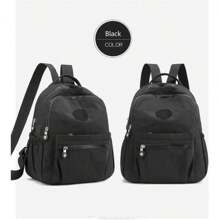 11L Mini Backpack,Small Nylon backpacks for Ladies Backpacks Women shopping Backpack Small size - Black - View 3
