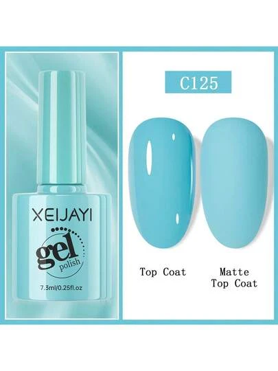 XEIJAYI ネイル ジェルネイルポリッシュ レインボーカラー パステル